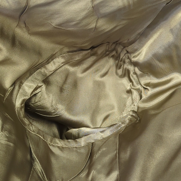 19924 Oscar de la Renta Two Button Blazer Green size 42R preppy Business casual - Picture 8 of 10